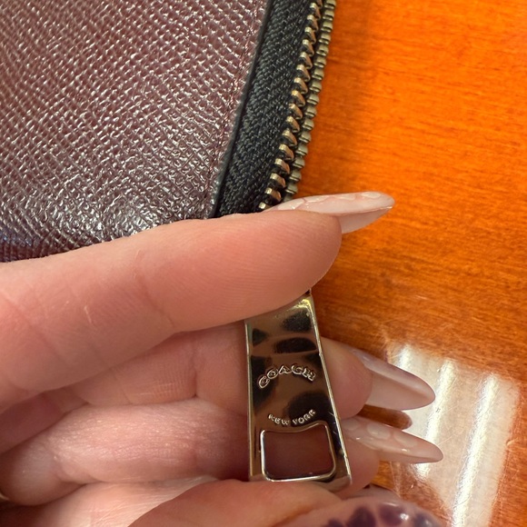 Vintage leather coach wallet - Picture 4 of 7